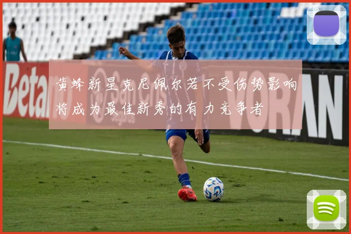 黄蜂新星克尼佩尔若不受伤势影响将成为最佳新秀的有力竞争者